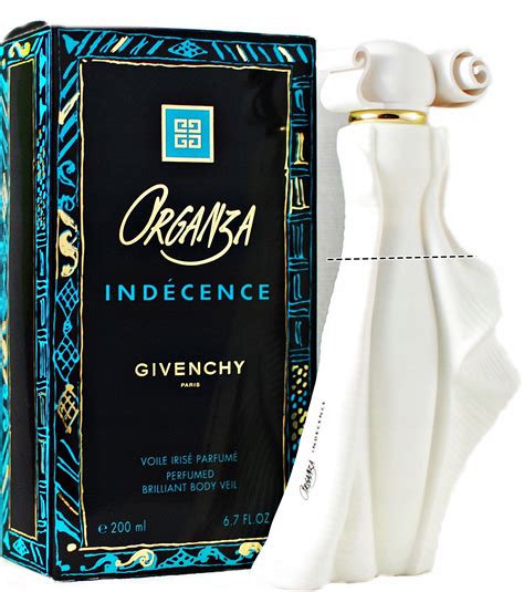 givenchy organza indecence body lotion|organza indecence Givenchy amber.